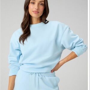 Light Blue Crewneck Sweatshirt